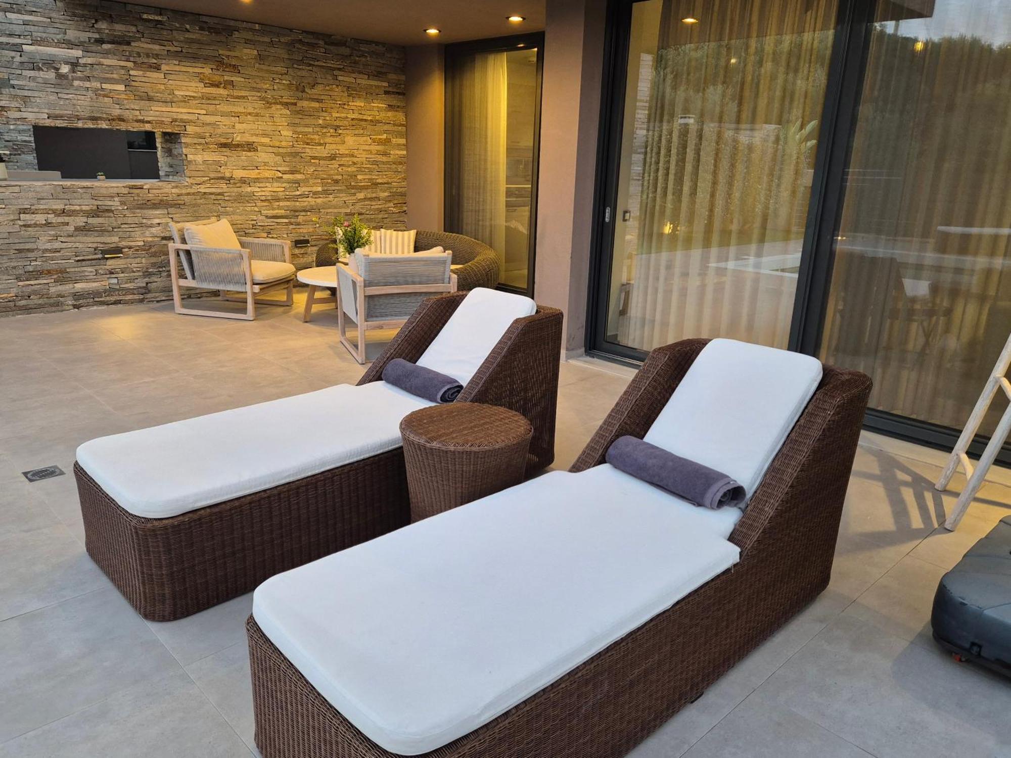 Aguacate Agave With Private Swimming Pool Villa Tsilivi  Buitenkant foto