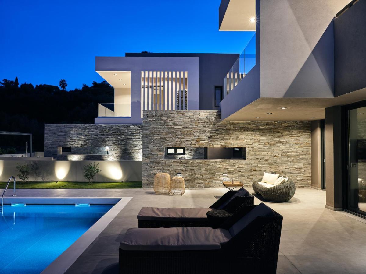 Aguacate Agave With Private Swimming Pool Villa Tsilivi  Buitenkant foto