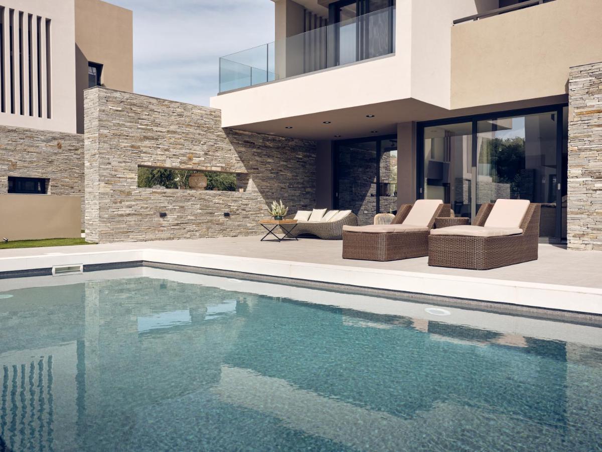 Aguacate Agave With Private Swimming Pool Villa Tsilivi  Buitenkant foto